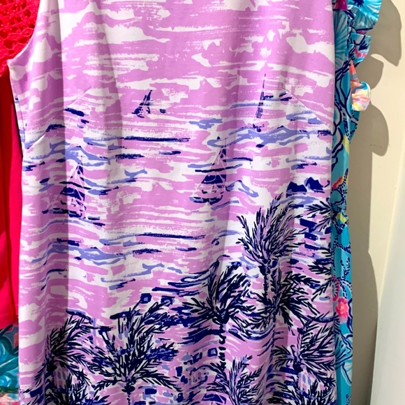 🛑SOLD🛑 NWT Lilly Pulitzer Gellar Shift dress (Purple Iris) - Large - Picture 2 of 3